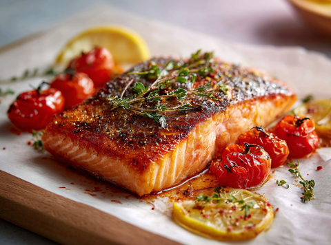Der Spice Club Zalm vom Flugzeug oder Ofen aus