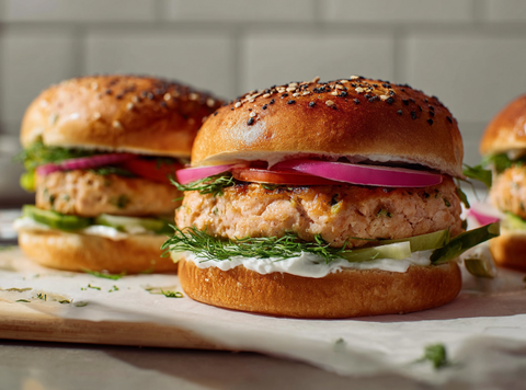 Der Spice Club Zalm Burgers