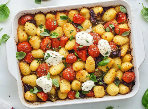 Gnocchi traybake with ricotta