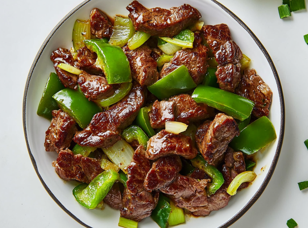 Pepper steak met paprika