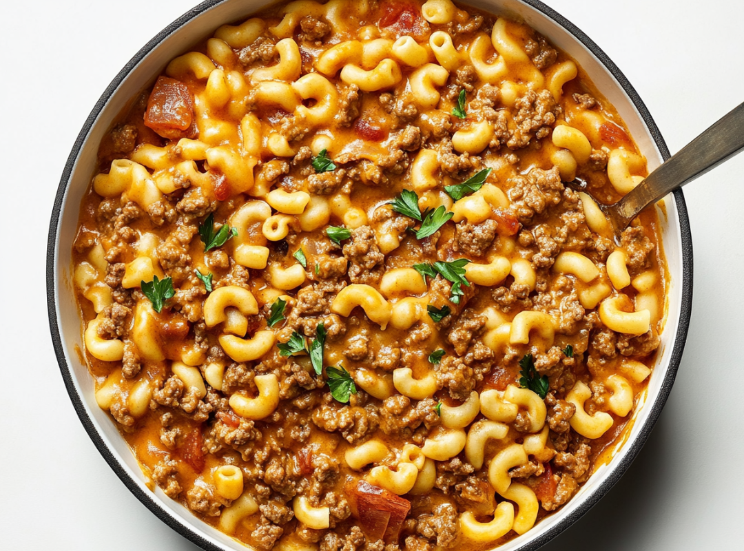 The Spice Club Hamburger Pasta