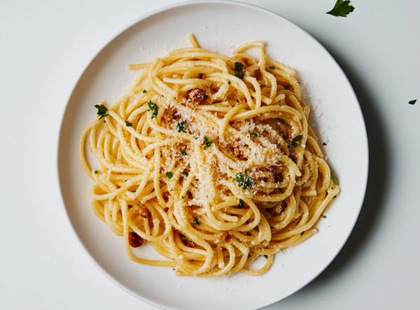 Snelle Garlic Pepper Pasta - recept van The Spice Club