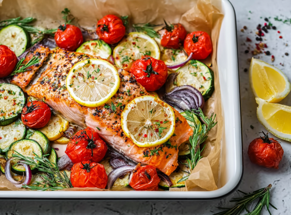 Provençaalse zalm uit de oven - recept van The Spice Club