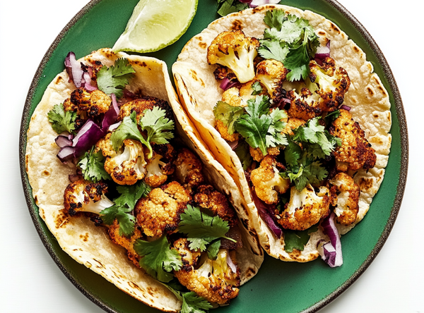 Geroosterde Bloemkool Taco's - recept van The Spice Club