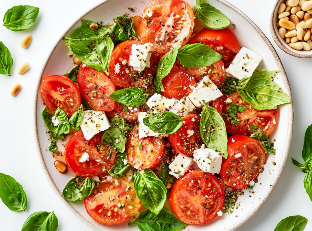 Tomatensalade met Za'atar en Feta