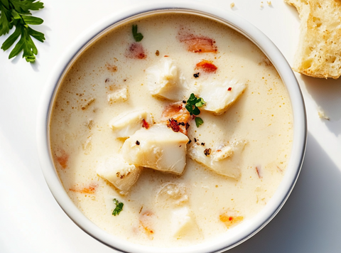 Der Spice Club cremige Fischsuppe