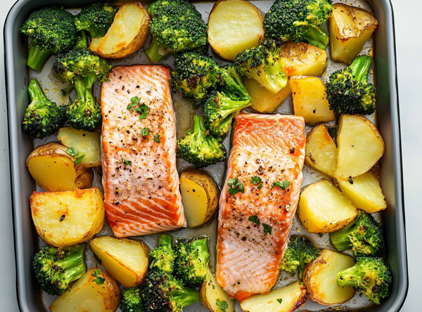 Limoen Zalm Bakplaat Editie - recept van The Spice Club