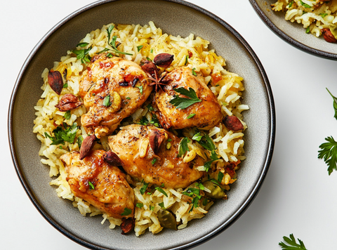 The Spice Club Seasoned Chicken with Rice