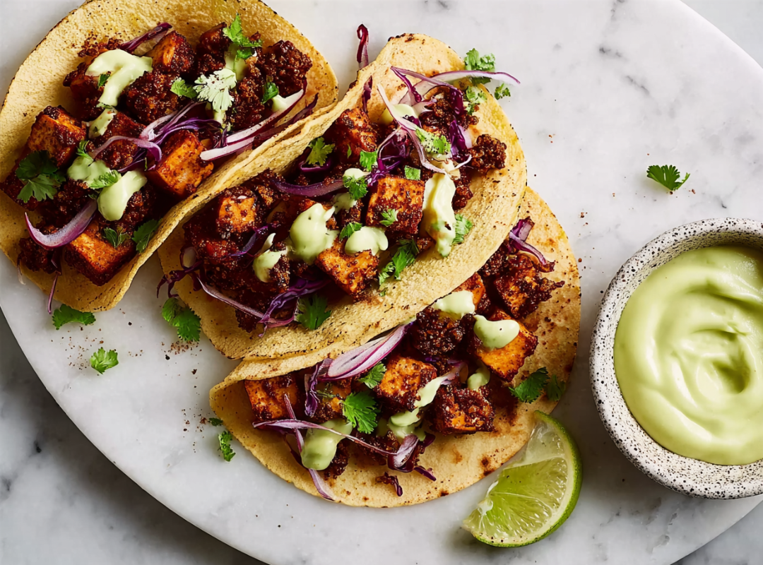 Crispy Tofu Tacos