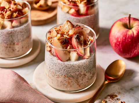 Ceylon kaneel & Appel Chia Pudding