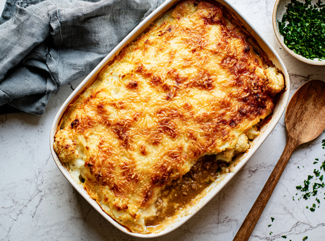 Bloemkool Ovenschotel met Gehakt