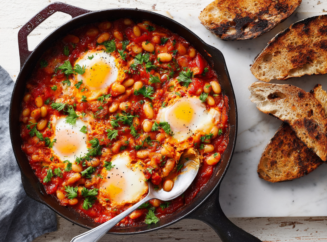 Witte Bonen Shakshuka