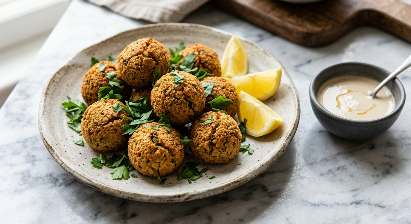 Knapperige Falafel uit de Oven - Zonder Pakjes