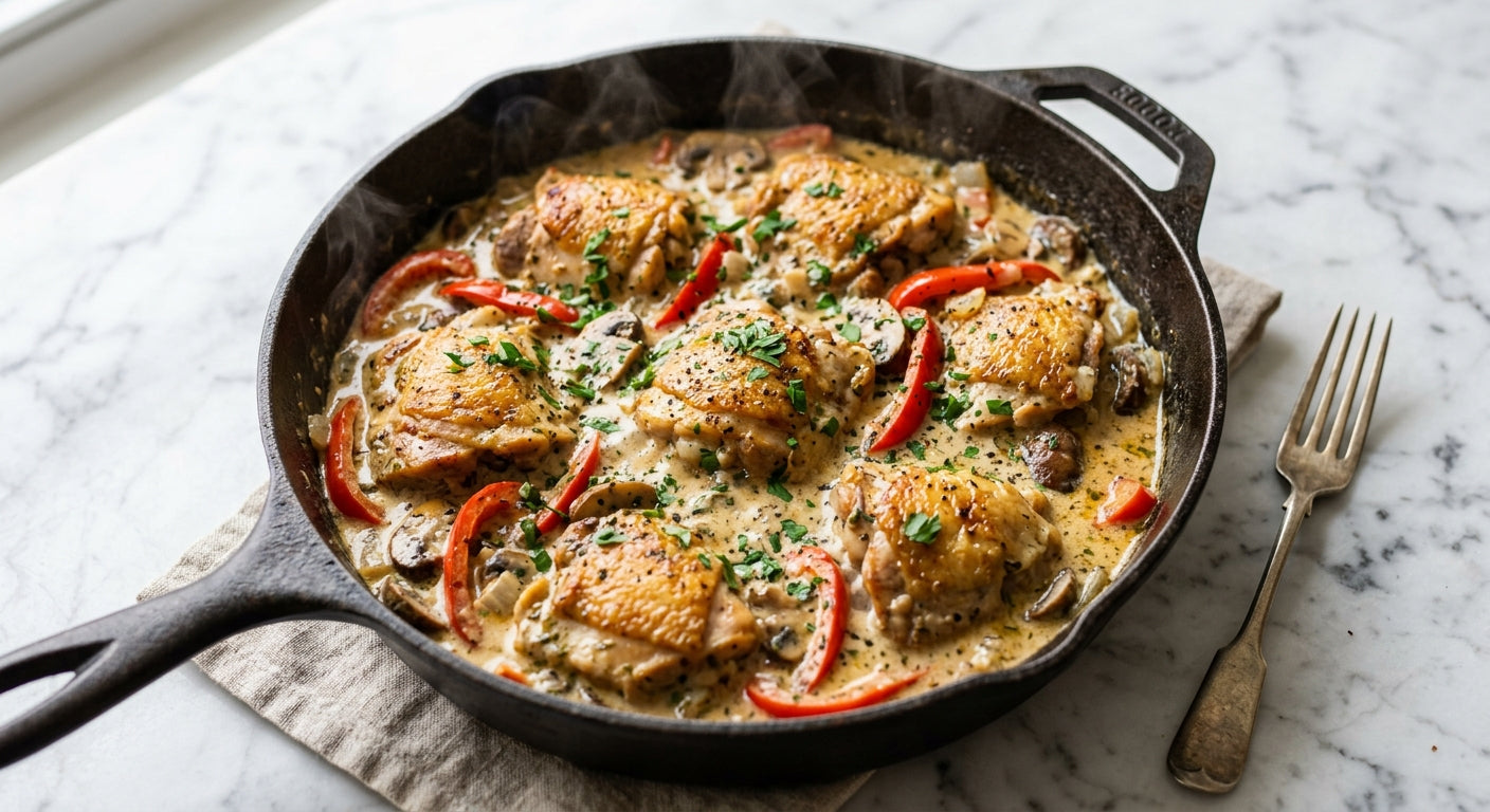 Makkelijk kip recept voor doordeweeks