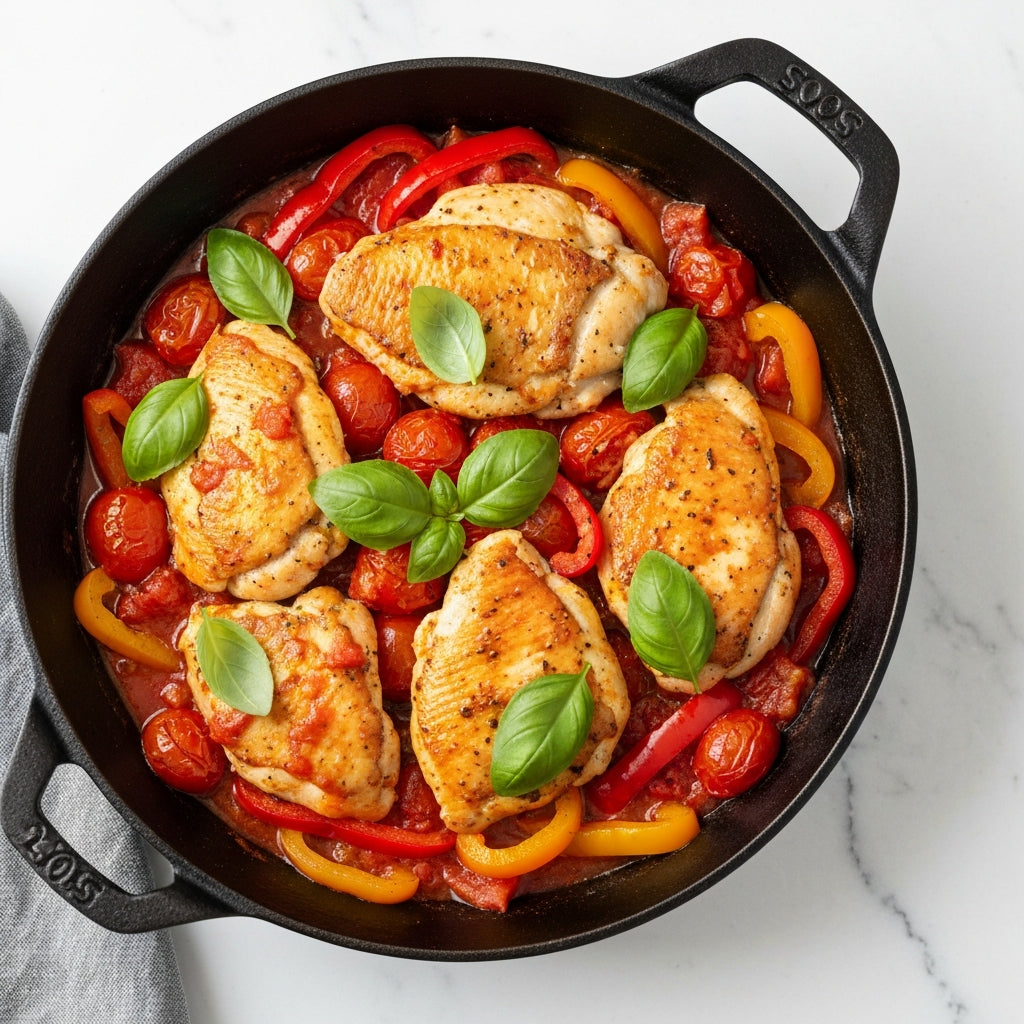 Mediterrane Kip met Kruiden - Zoutarm en Hartvriendelijk