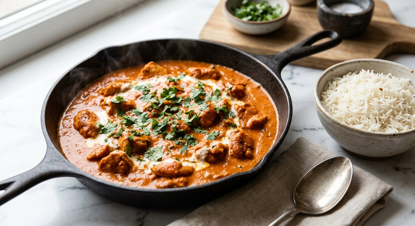 Romige Butter Chicken - Authentiek Indiaas zonder Pakjes
