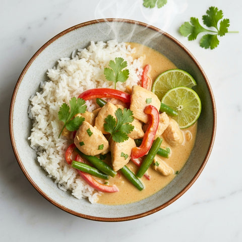 Thaise kip recept zonder pakjes of zakjes