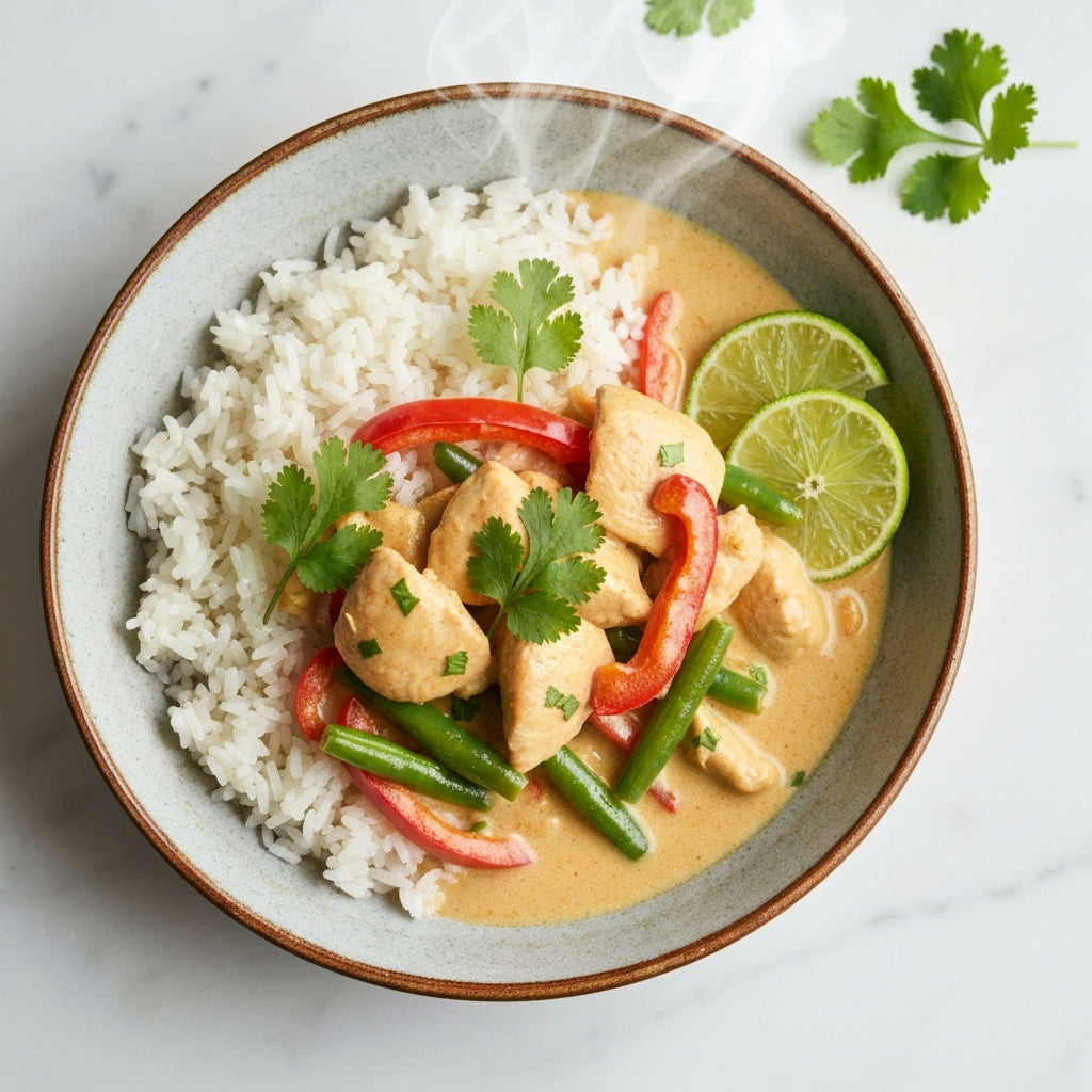 Thaise kip recept zonder pakjes of zakjes