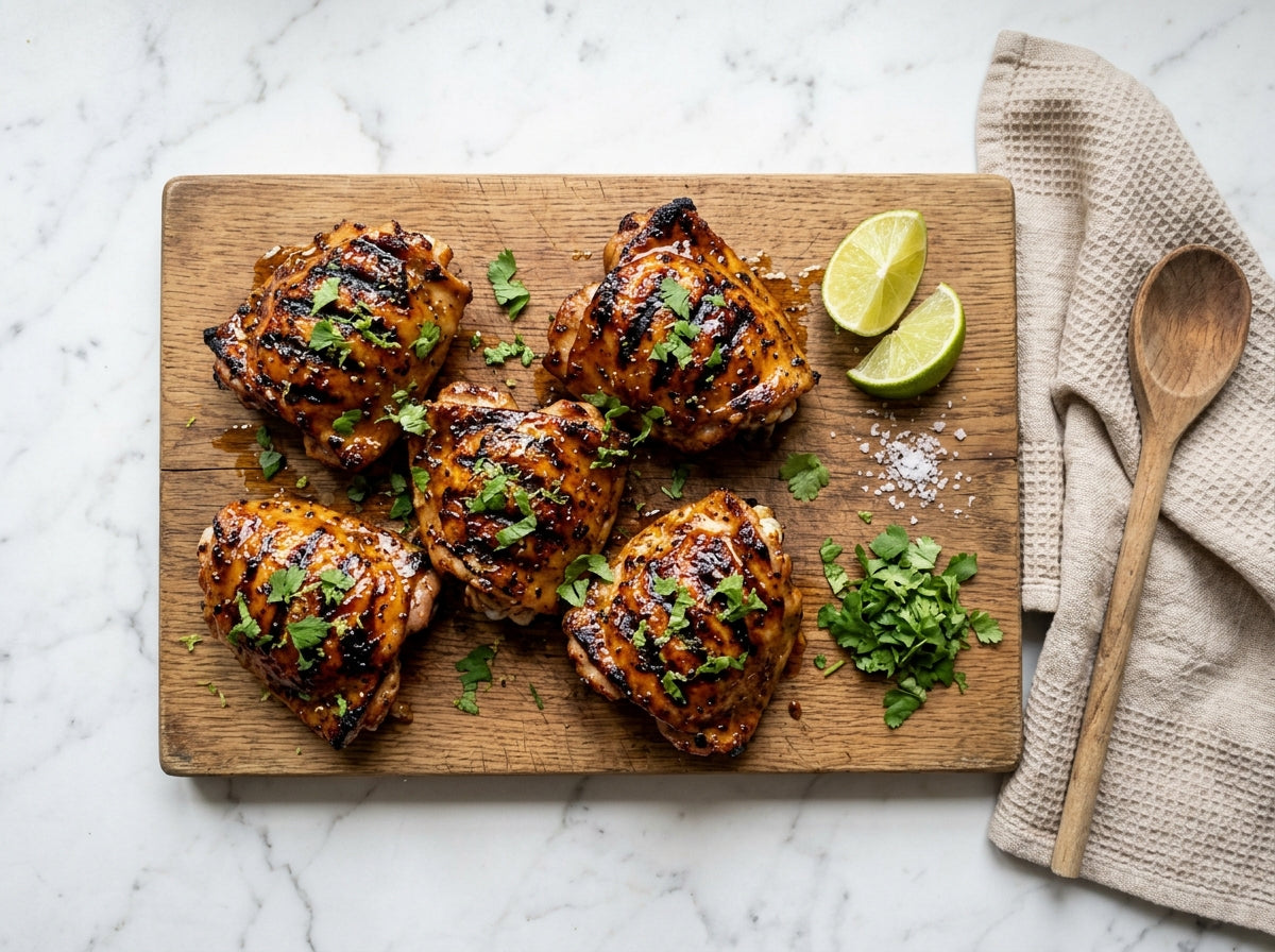 BBQ Kip Marinade Zonder Pakje — Sappig en Vol Smaak - recept van The Spice Club