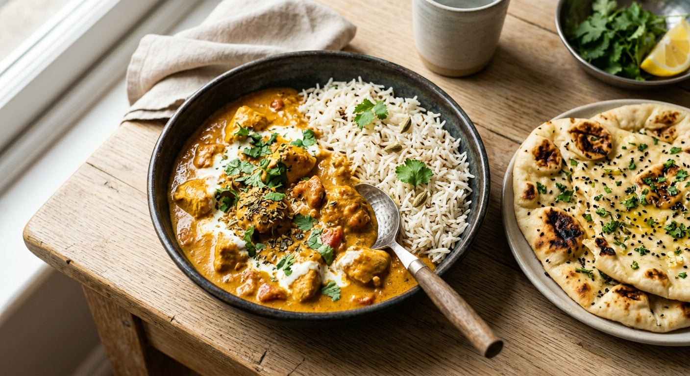 Kip kerrie recept zonder pakjes