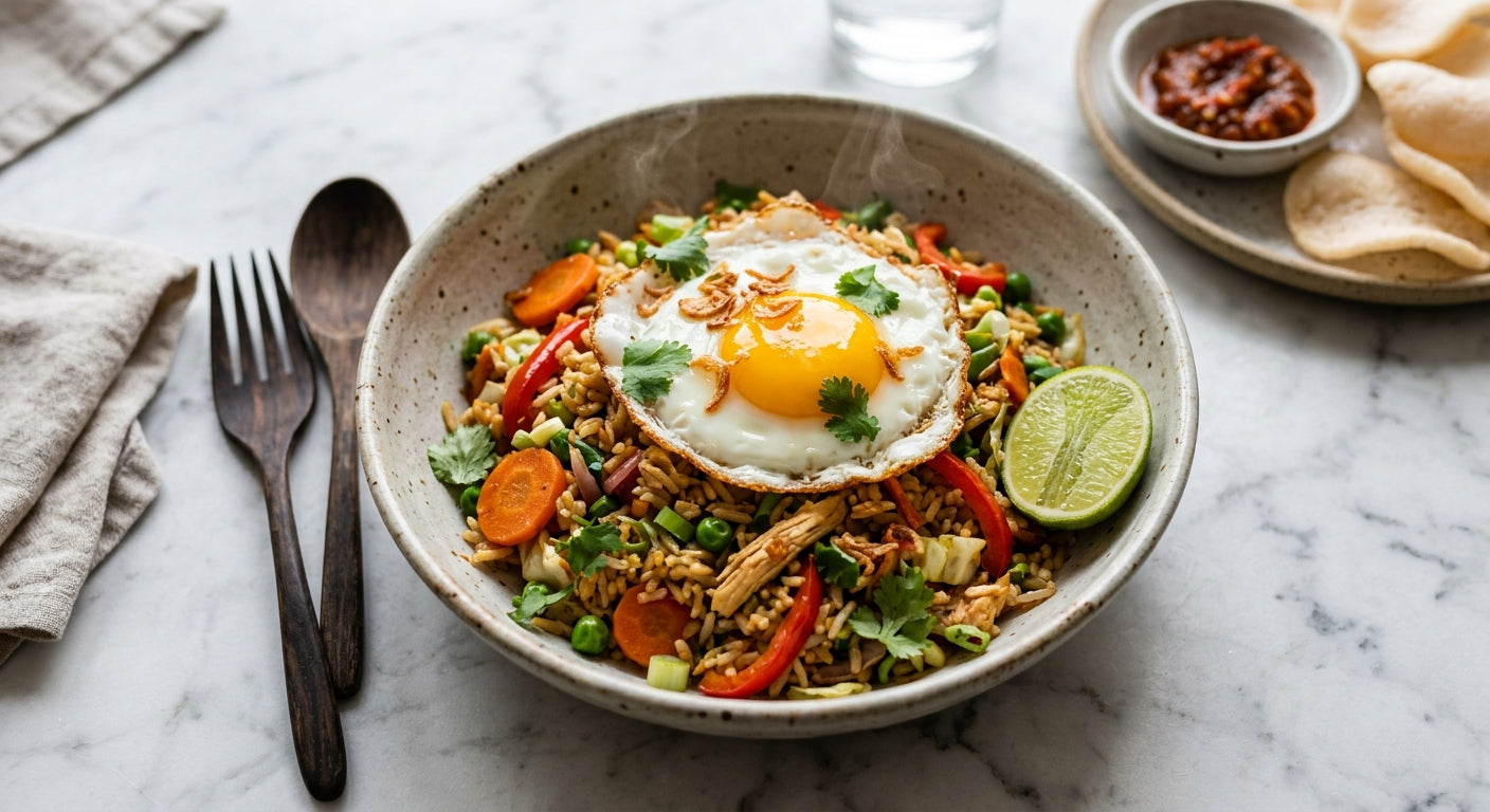 Nasi recept zonder pakjes of zakjes