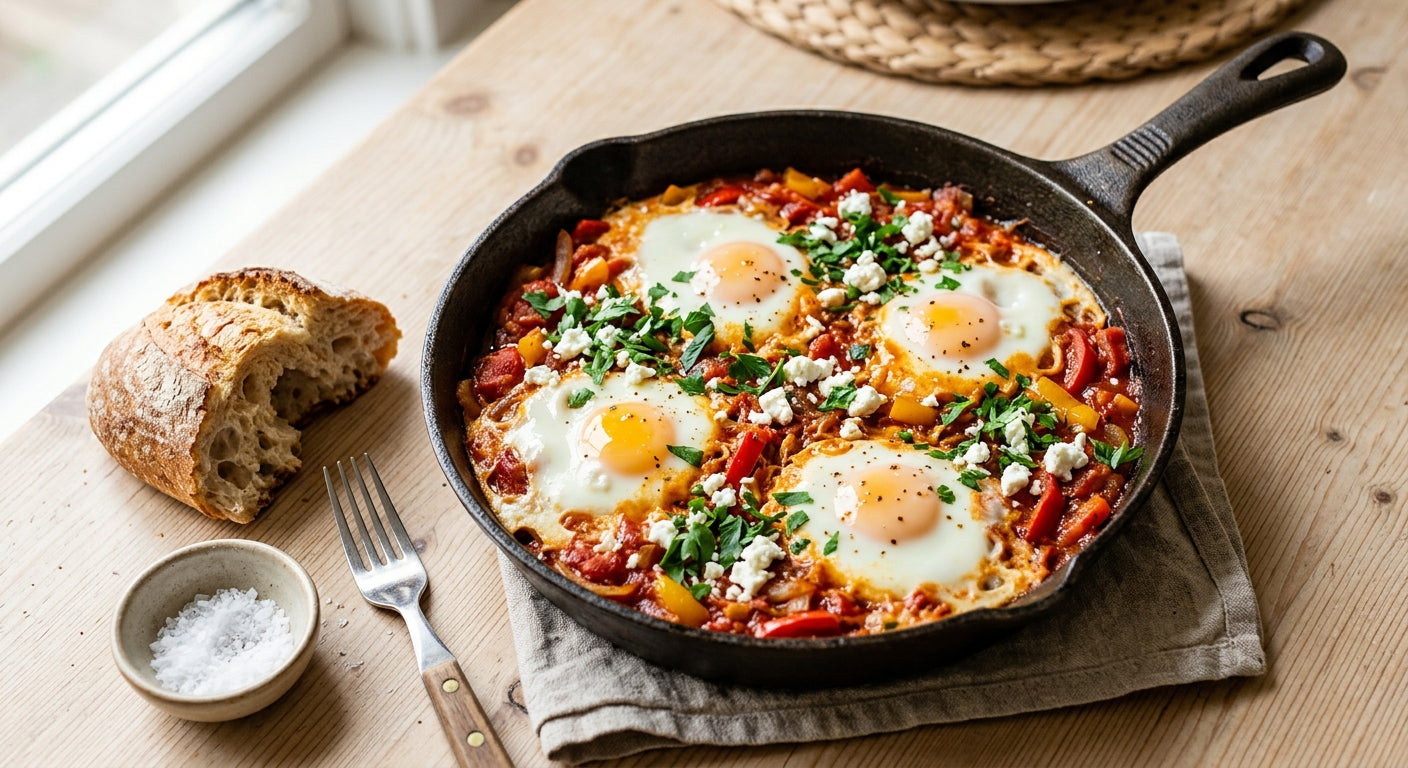 Shakshuka recept makkelijk en gezond