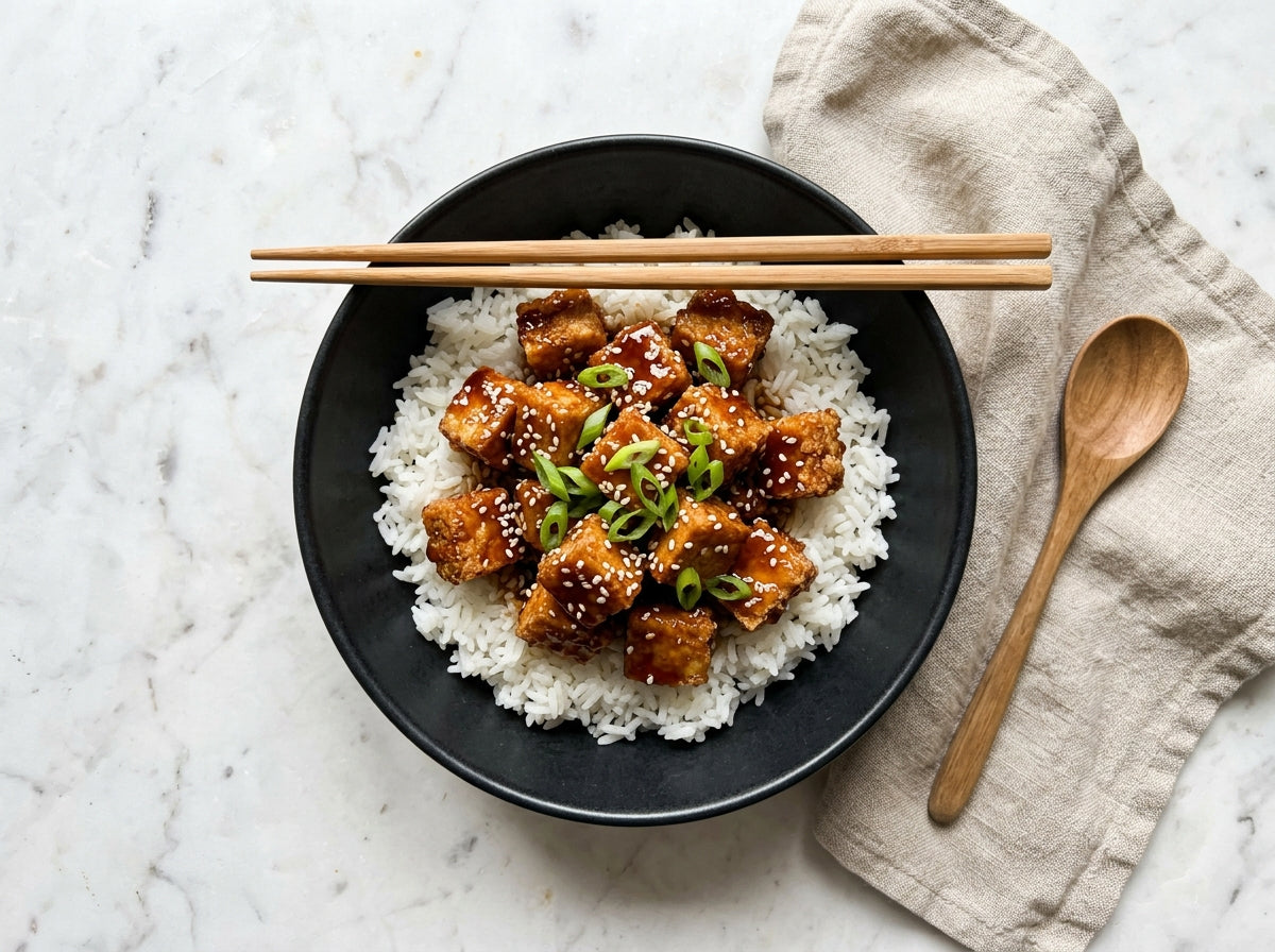 Tofu in Aziatische Marinade — Knapperig en Vol Smaak - recept van The Spice Club