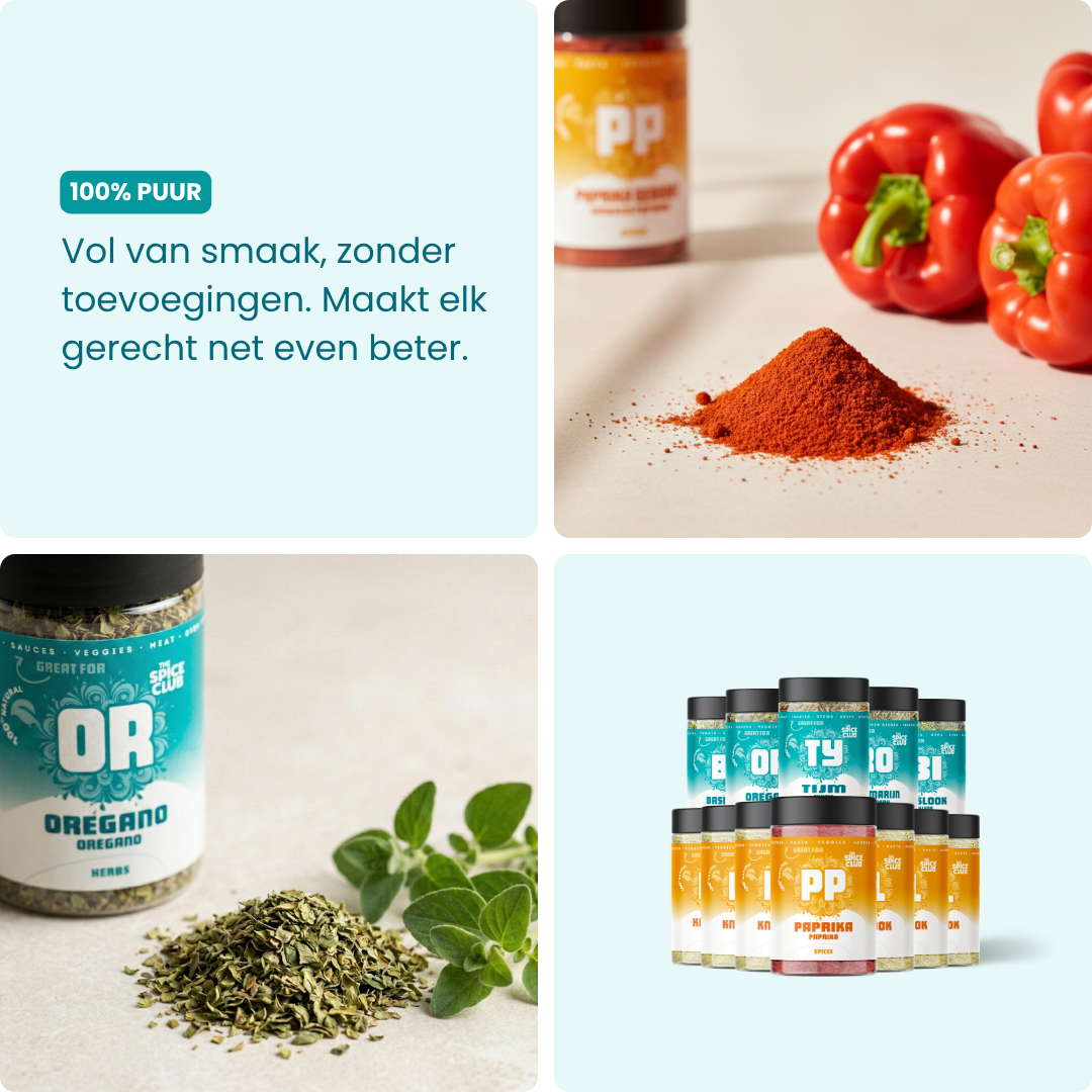 Kruiden & Specerijen Essentials · 12-Pack