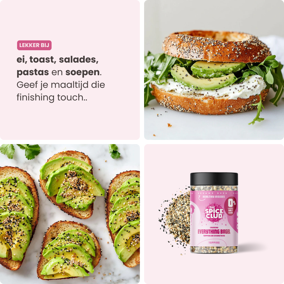 Crunchy Everything Bagel Topping