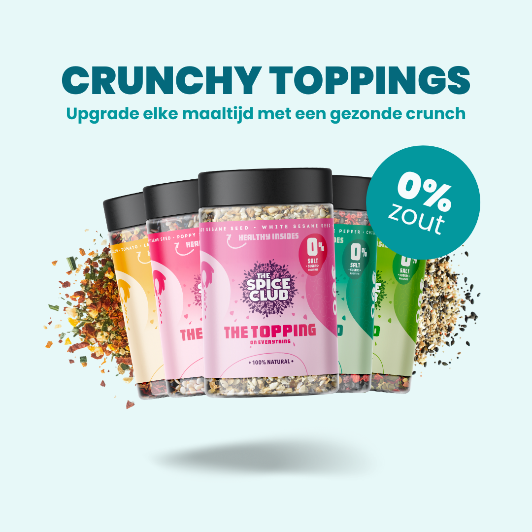 Knusprig alles Bagel -Topping