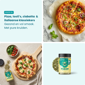 Pizza Mix - ingrediënten en specerijen