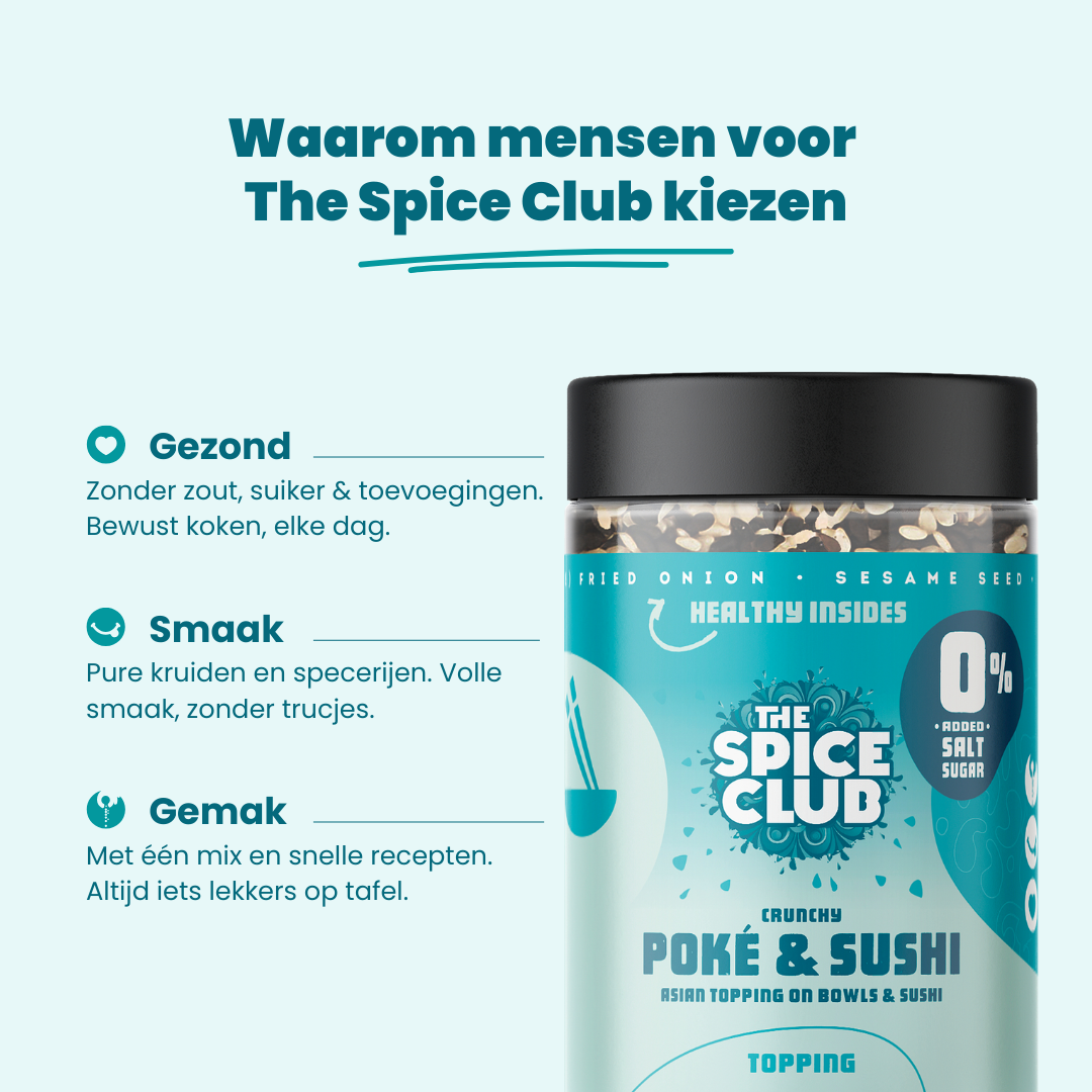 Poke Bowl & Sushi Topping