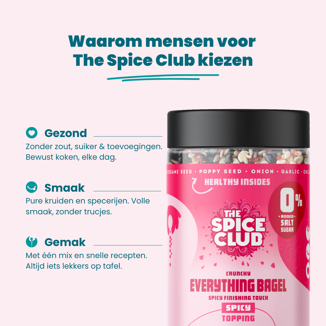 Spicy Everything Bagel Topping