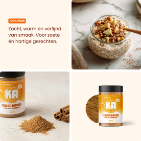 Ceylon Kaneel - premium kaneelpoeder - verpakking | The Spice Club