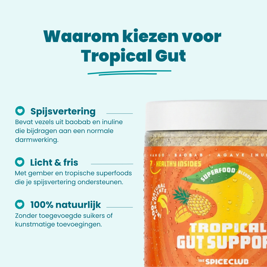 Tropical Darmgezondheid - detail | The Spice Club