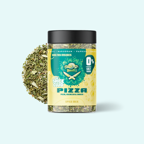 Pizza Mix kruidenmix in glazen pot - The Spice Club