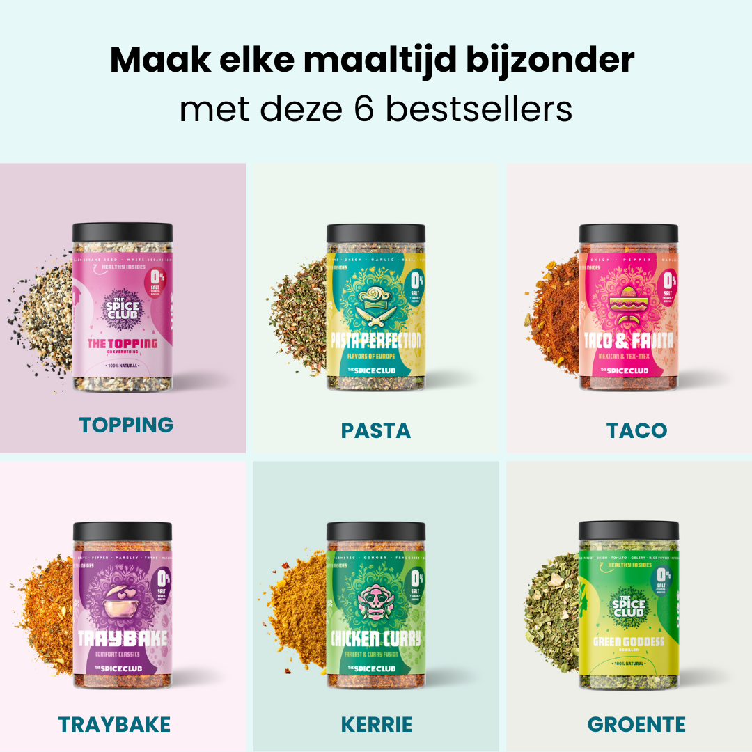 De Bestseller Set · 6-Pack