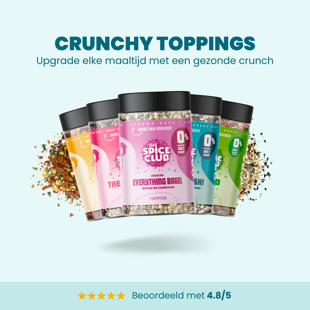 Crunchy Everything Bagel Topping